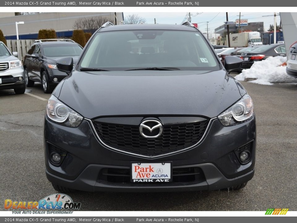 2014 Mazda CX-5 Grand Touring AWD Meteor Gray Mica / Black Photo #8