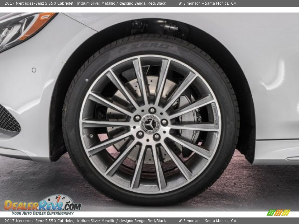 2017 Mercedes-Benz S 550 Cabriolet Wheel Photo #10