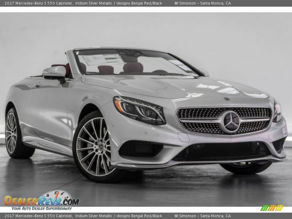 Front 3/4 View of 2017 Mercedes-Benz S 550 Cabriolet Photo #12