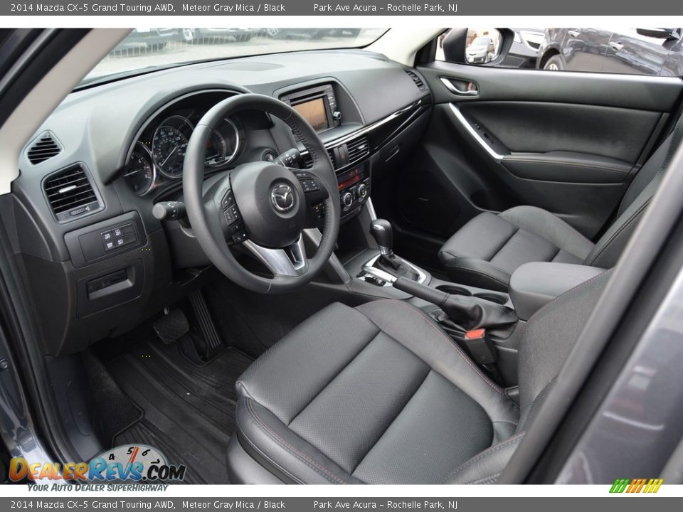 2014 Mazda CX-5 Grand Touring AWD Meteor Gray Mica / Black Photo #11