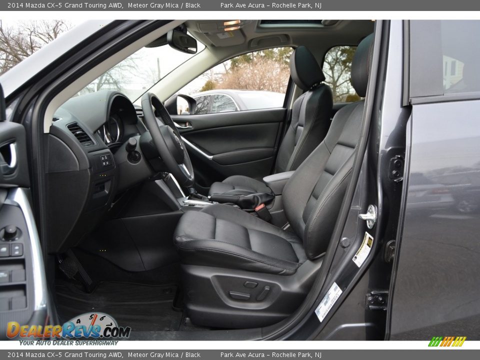 2014 Mazda CX-5 Grand Touring AWD Meteor Gray Mica / Black Photo #12