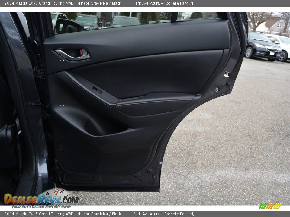 2014 Mazda CX-5 Grand Touring AWD Meteor Gray Mica / Black Photo #25