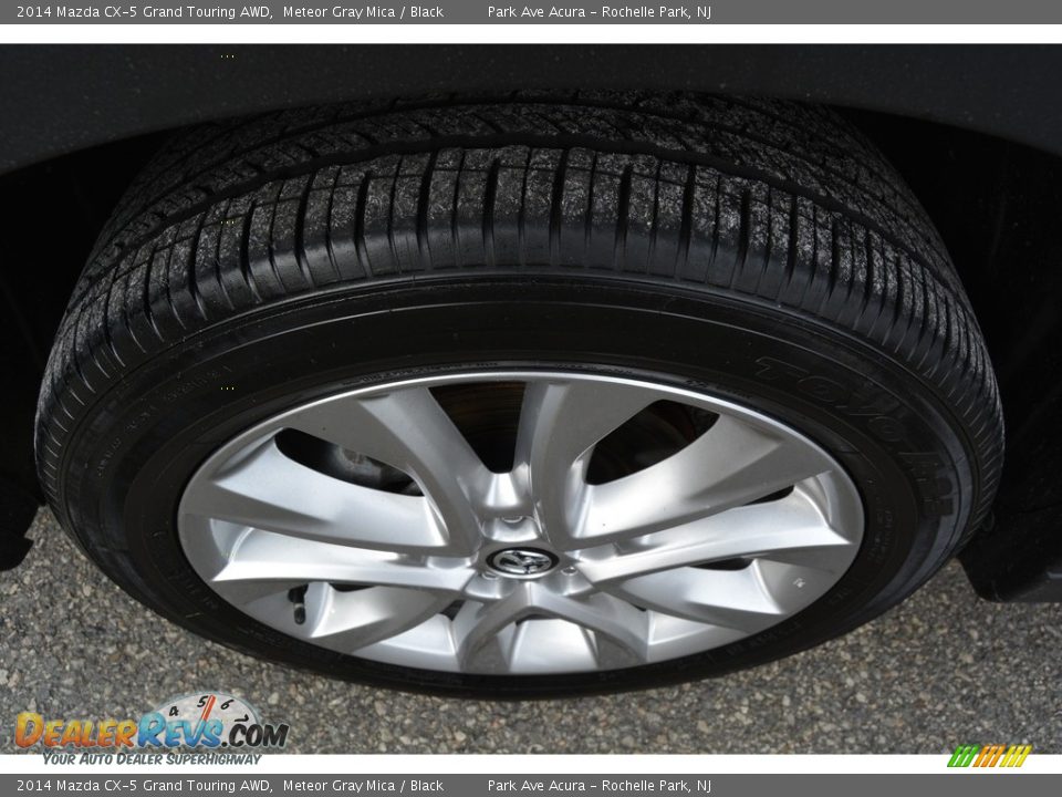 2014 Mazda CX-5 Grand Touring AWD Meteor Gray Mica / Black Photo #34