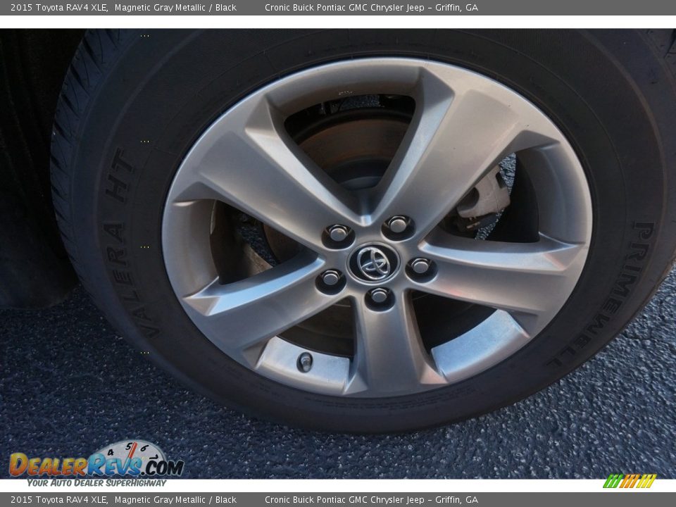 2015 Toyota RAV4 XLE Magnetic Gray Metallic / Black Photo #14