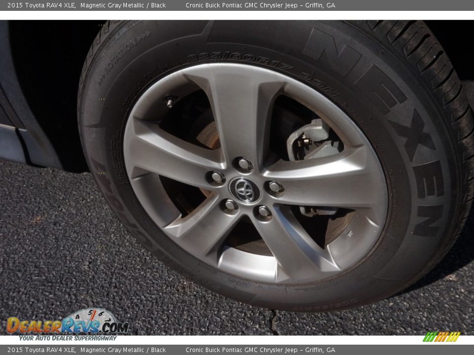2015 Toyota RAV4 XLE Magnetic Gray Metallic / Black Photo #20