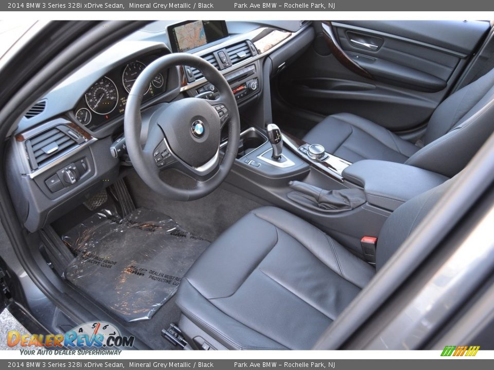 2014 BMW 3 Series 328i xDrive Sedan Mineral Grey Metallic / Black Photo #10