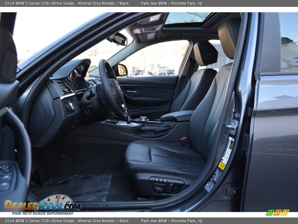 2014 BMW 3 Series 328i xDrive Sedan Mineral Grey Metallic / Black Photo #11