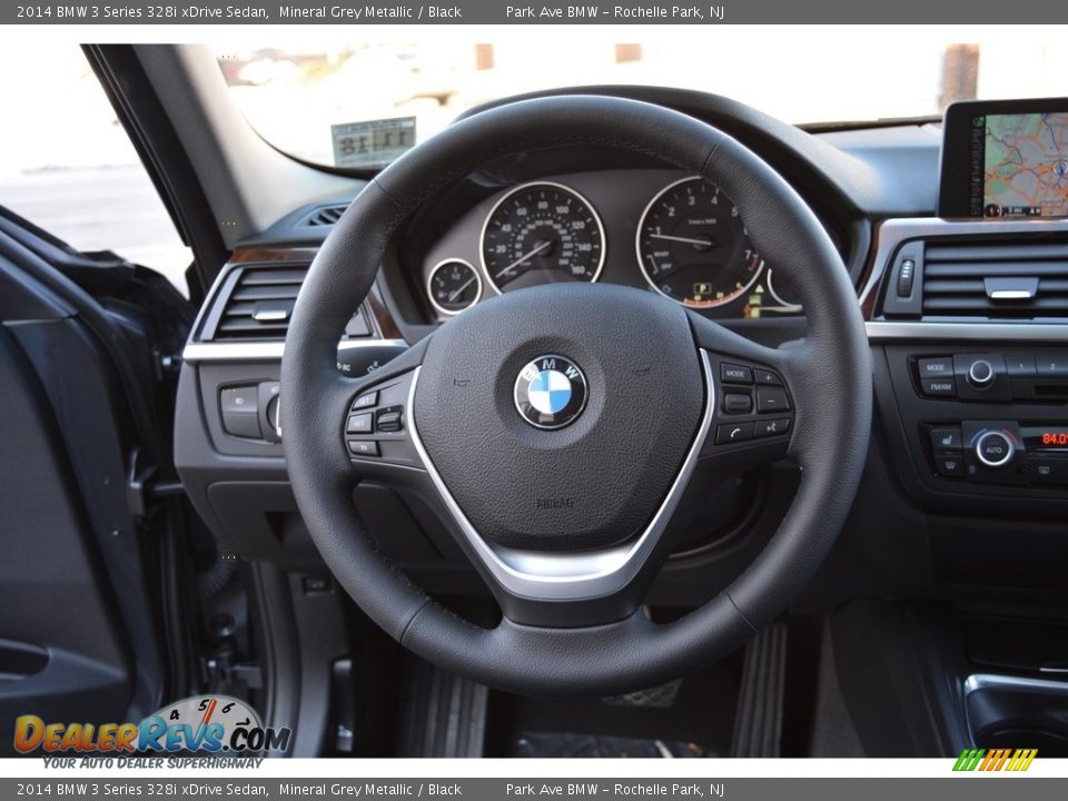 2014 BMW 3 Series 328i xDrive Sedan Mineral Grey Metallic / Black Photo #18