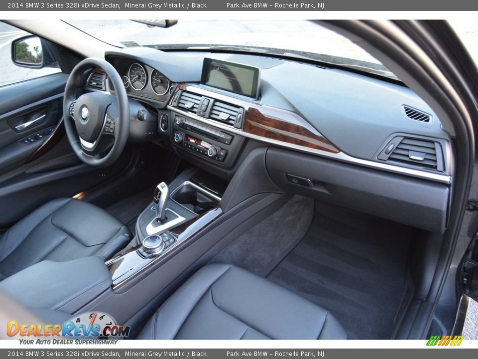 2014 BMW 3 Series 328i xDrive Sedan Mineral Grey Metallic / Black Photo #27