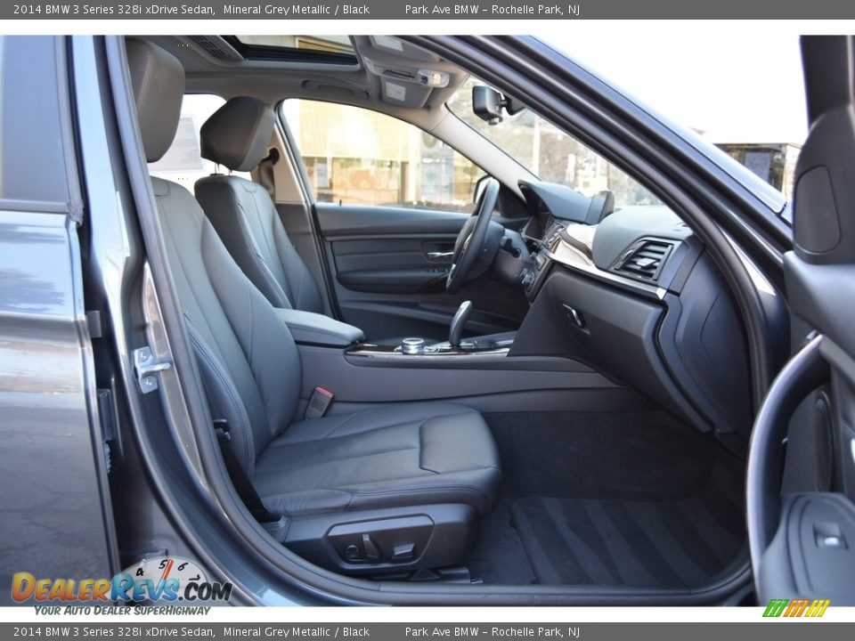2014 BMW 3 Series 328i xDrive Sedan Mineral Grey Metallic / Black Photo #28
