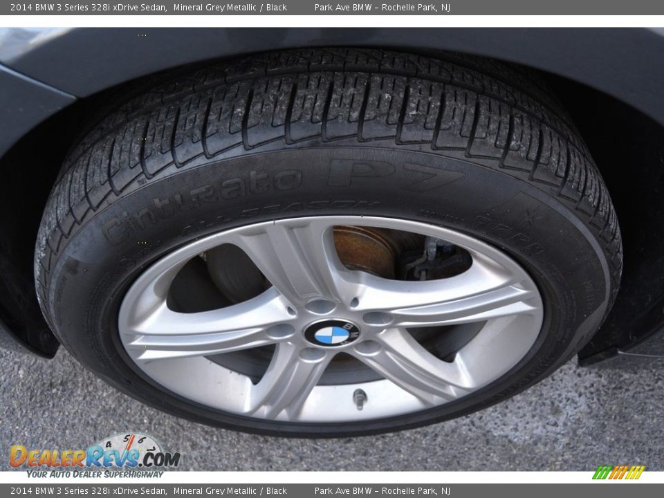 2014 BMW 3 Series 328i xDrive Sedan Mineral Grey Metallic / Black Photo #33