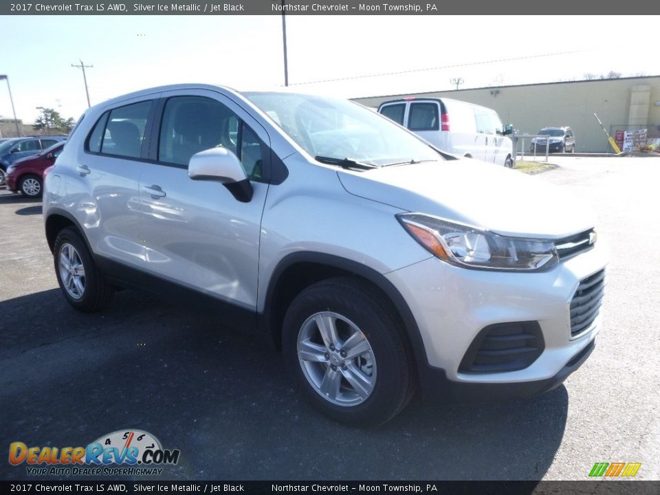 2017 Chevrolet Trax LS AWD Silver Ice Metallic / Jet Black Photo #3