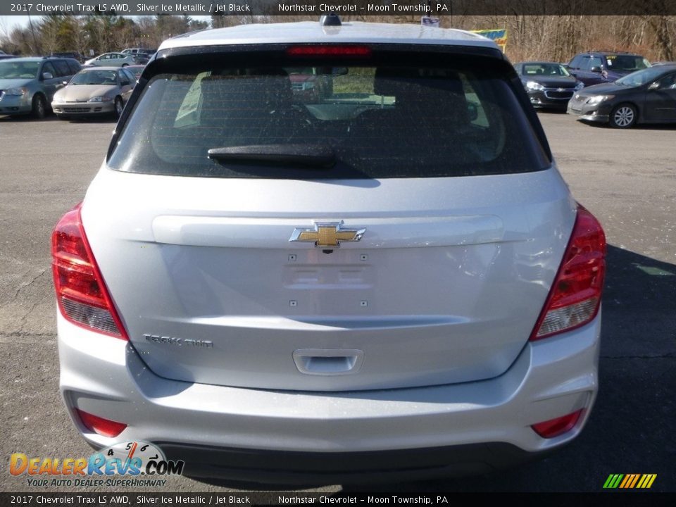 2017 Chevrolet Trax LS AWD Silver Ice Metallic / Jet Black Photo #6