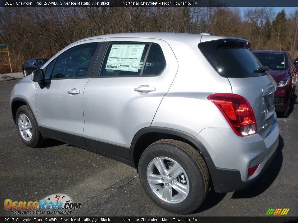 2017 Chevrolet Trax LS AWD Silver Ice Metallic / Jet Black Photo #8
