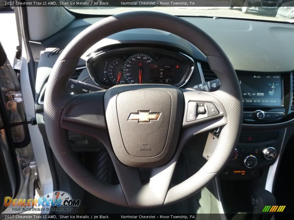 2017 Chevrolet Trax LS AWD Silver Ice Metallic / Jet Black Photo #17