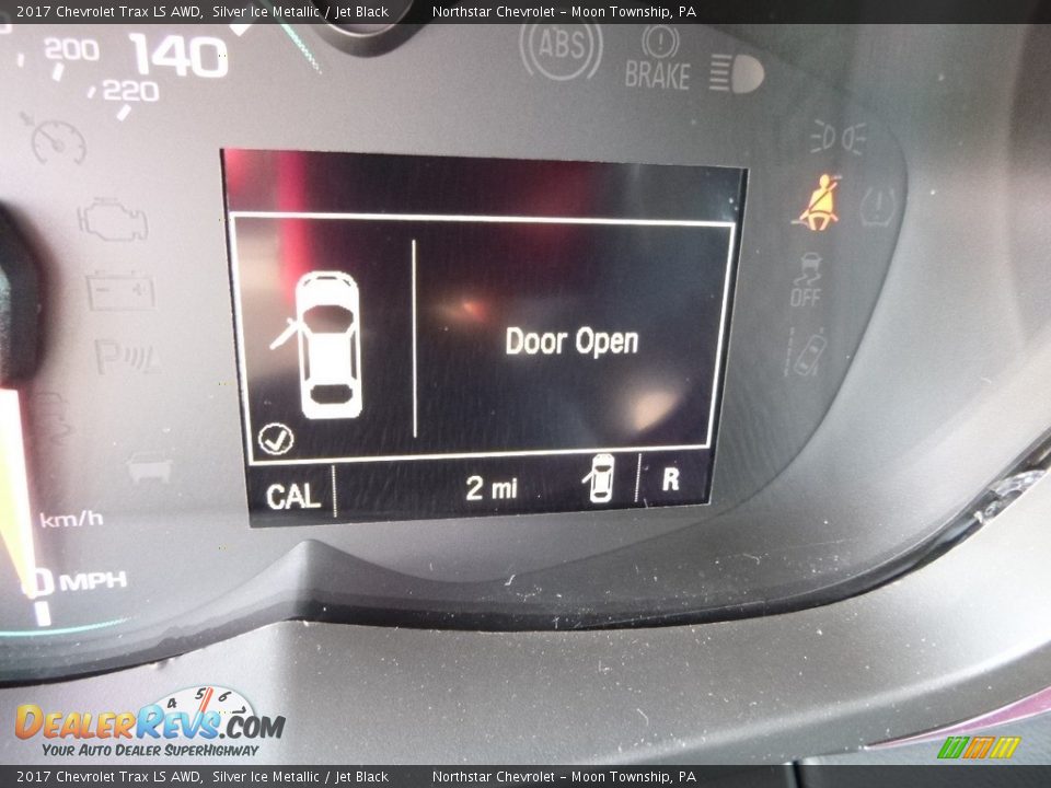 2017 Chevrolet Trax LS AWD Silver Ice Metallic / Jet Black Photo #20