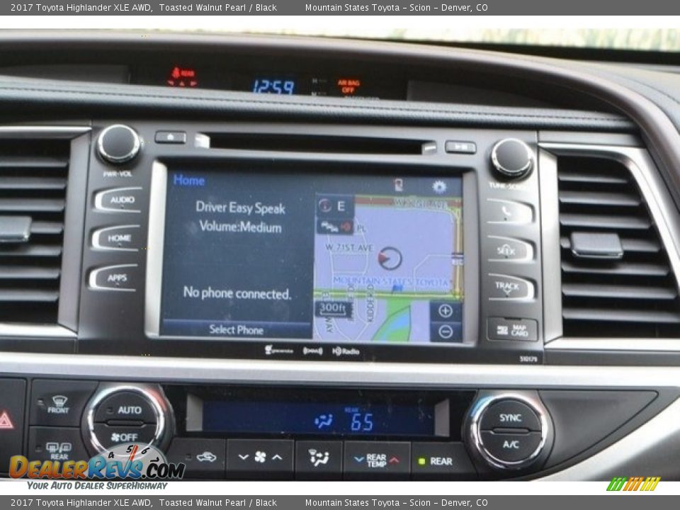 2017 Toyota Highlander XLE AWD Toasted Walnut Pearl / Black Photo #6