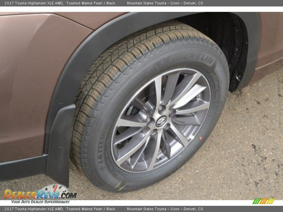 2017 Toyota Highlander XLE AWD Toasted Walnut Pearl / Black Photo #10
