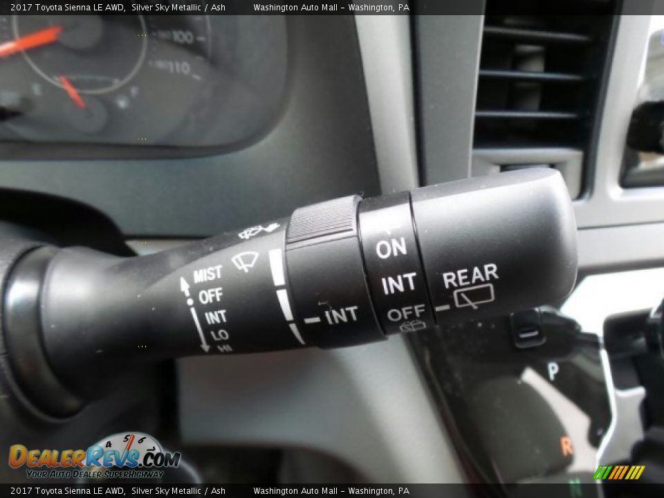 Controls of 2017 Toyota Sienna LE AWD Photo #25