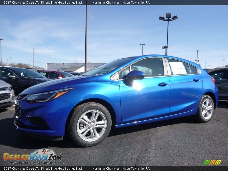 2017 Chevrolet Cruze LT Kinetic Blue Metallic / Jet Black Photo #1