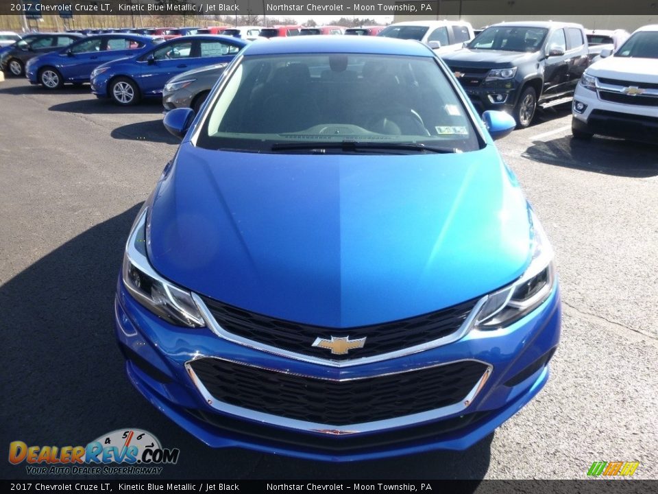 2017 Chevrolet Cruze LT Kinetic Blue Metallic / Jet Black Photo #2