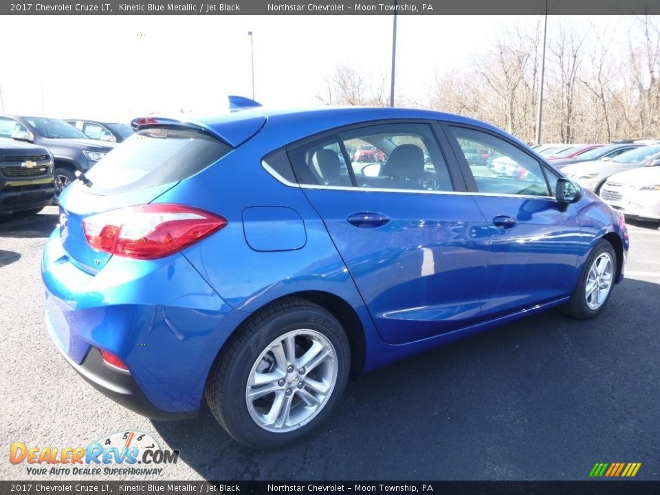 2017 Chevrolet Cruze LT Kinetic Blue Metallic / Jet Black Photo #5