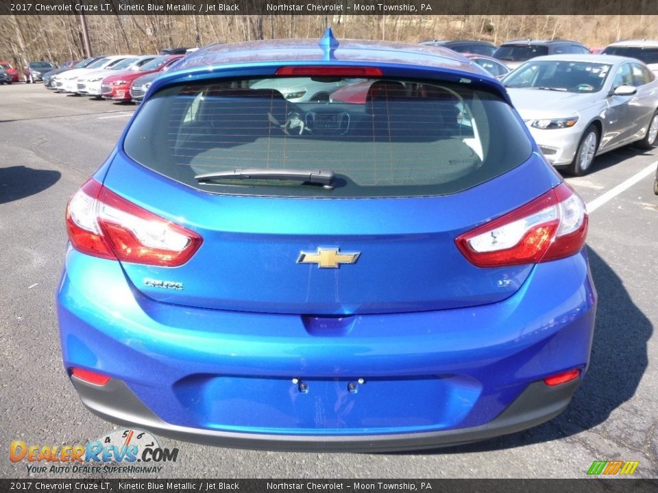 2017 Chevrolet Cruze LT Kinetic Blue Metallic / Jet Black Photo #6
