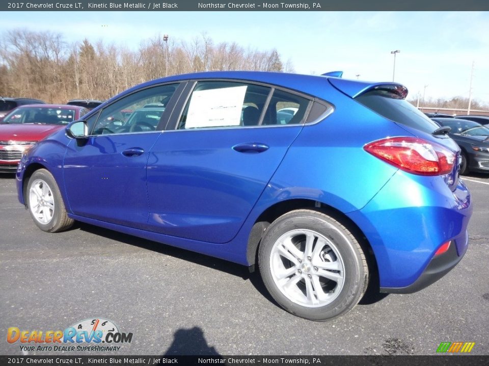 2017 Chevrolet Cruze LT Kinetic Blue Metallic / Jet Black Photo #8