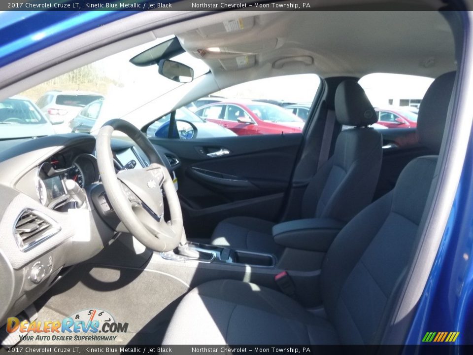 2017 Chevrolet Cruze LT Kinetic Blue Metallic / Jet Black Photo #11