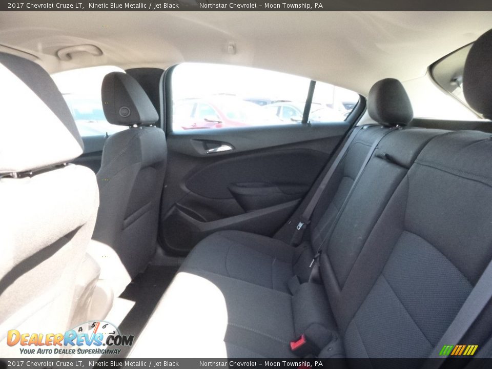 2017 Chevrolet Cruze LT Kinetic Blue Metallic / Jet Black Photo #12