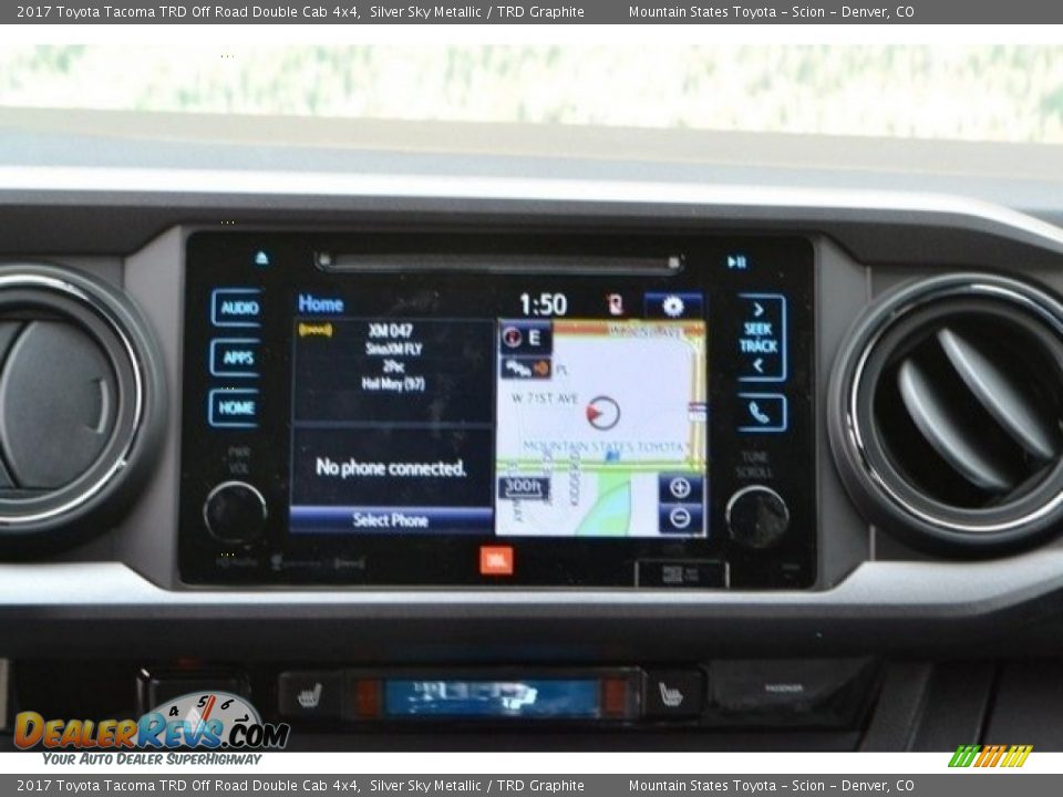 2017 Toyota Tacoma TRD Off Road Double Cab 4x4 Silver Sky Metallic / TRD Graphite Photo #6