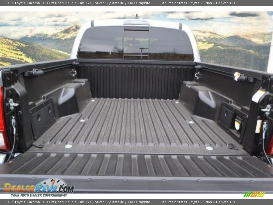 2017 Toyota Tacoma TRD Off Road Double Cab 4x4 Silver Sky Metallic / TRD Graphite Photo #8
