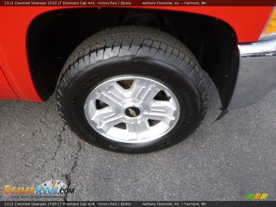 2013 Chevrolet Silverado 1500 LT Extended Cab 4x4 Victory Red / Ebony Photo #2