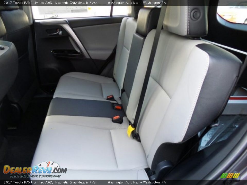 Rear Seat of 2017 Toyota RAV4 Limited AWD Photo #11