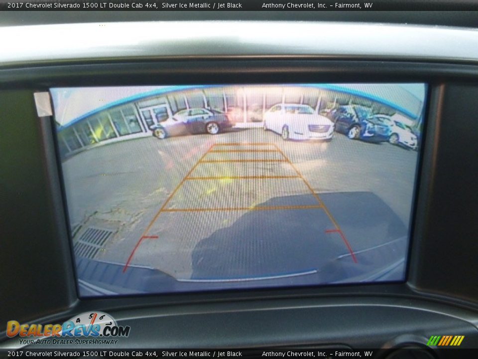2017 Chevrolet Silverado 1500 LT Double Cab 4x4 Silver Ice Metallic / Jet Black Photo #18