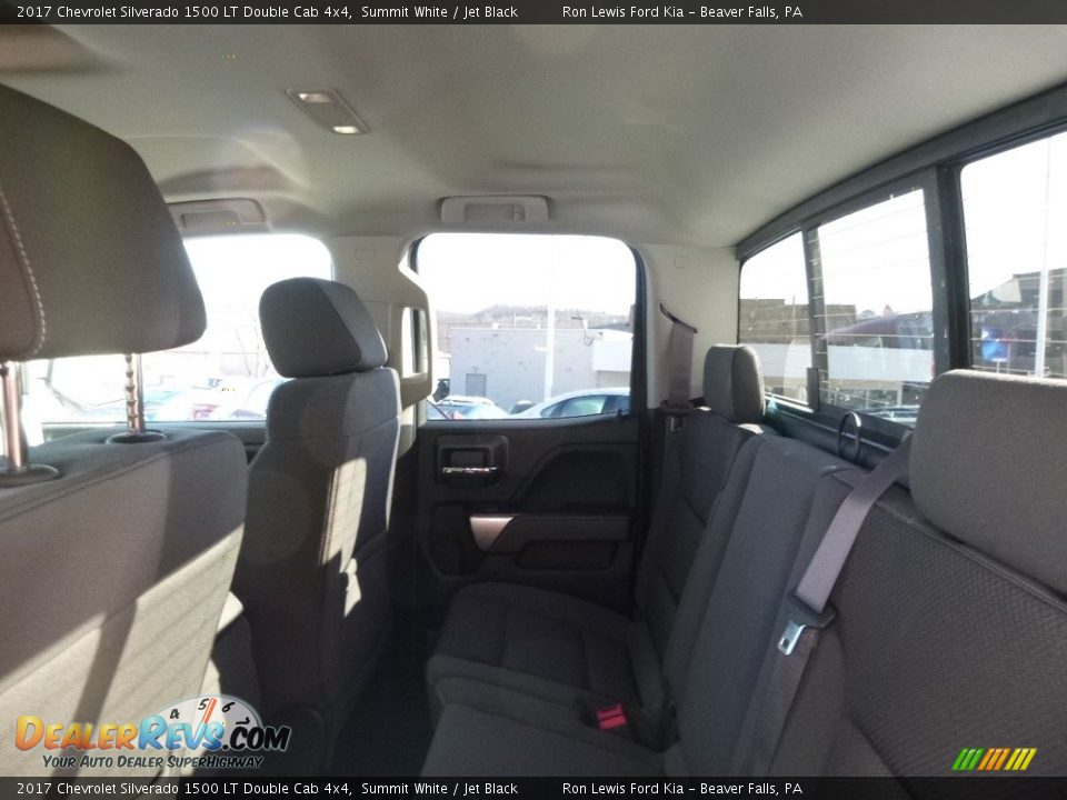 2017 Chevrolet Silverado 1500 LT Double Cab 4x4 Summit White / Jet Black Photo #12