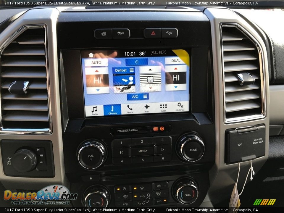 Controls of 2017 Ford F350 Super Duty Lariat SuperCab 4x4 Photo #14