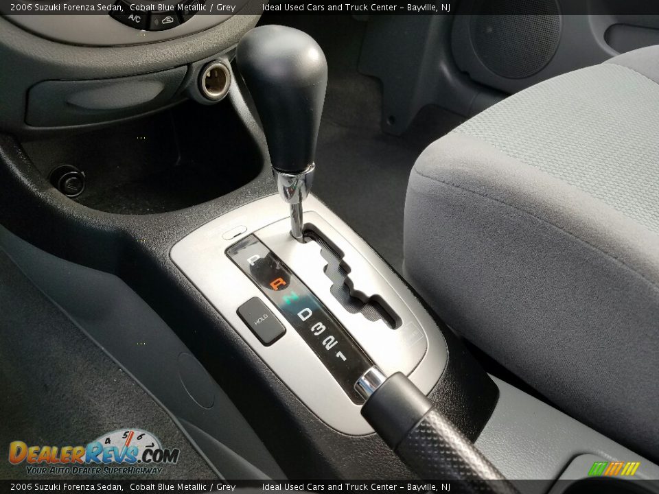 2006 Suzuki Forenza Sedan Cobalt Blue Metallic / Grey Photo #19