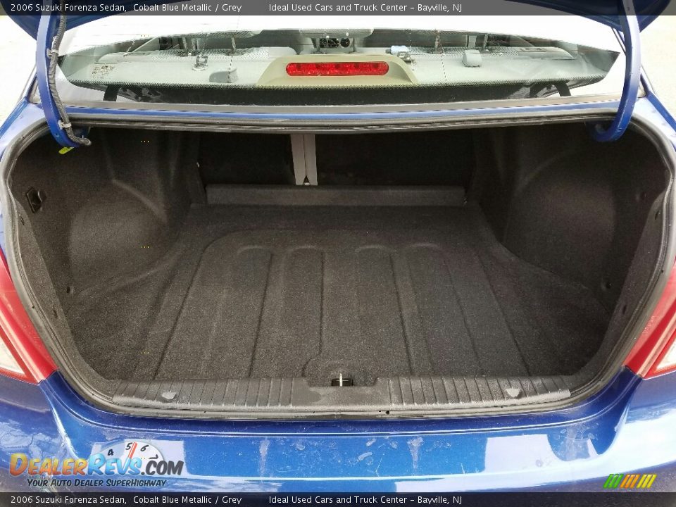 2006 Suzuki Forenza Sedan Cobalt Blue Metallic / Grey Photo #21