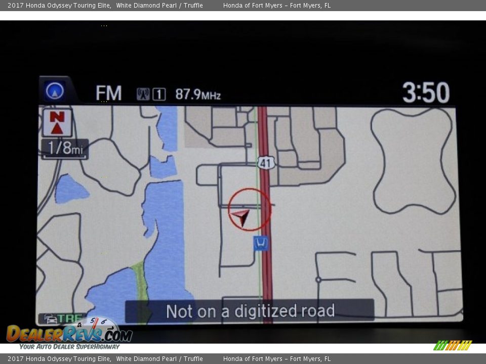 Navigation of 2017 Honda Odyssey Touring Elite Photo #19
