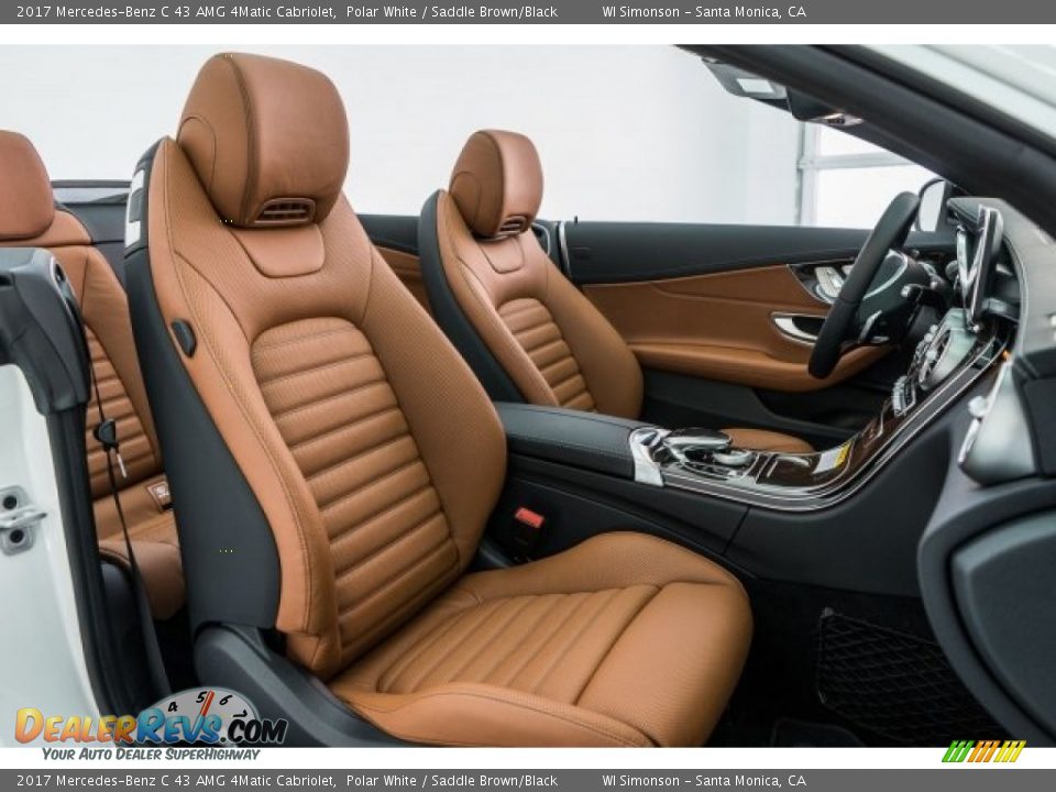 Saddle Brown/Black Interior - 2017 Mercedes-Benz C 43 AMG 4Matic Cabriolet Photo #2