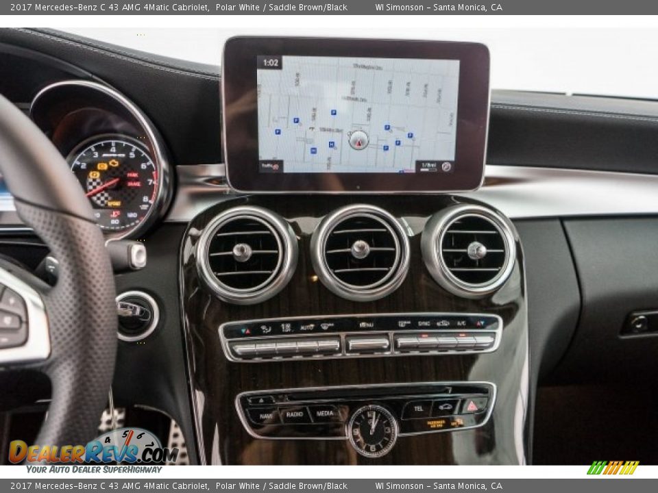 Controls of 2017 Mercedes-Benz C 43 AMG 4Matic Cabriolet Photo #7