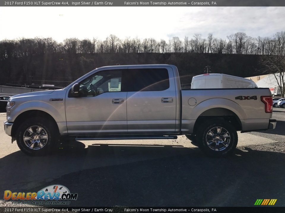 2017 Ford F150 XLT SuperCrew 4x4 Ingot Silver / Earth Gray Photo #1