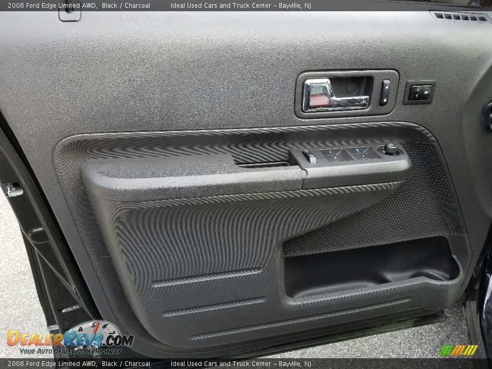 2008 Ford Edge Limited AWD Black / Charcoal Photo #10