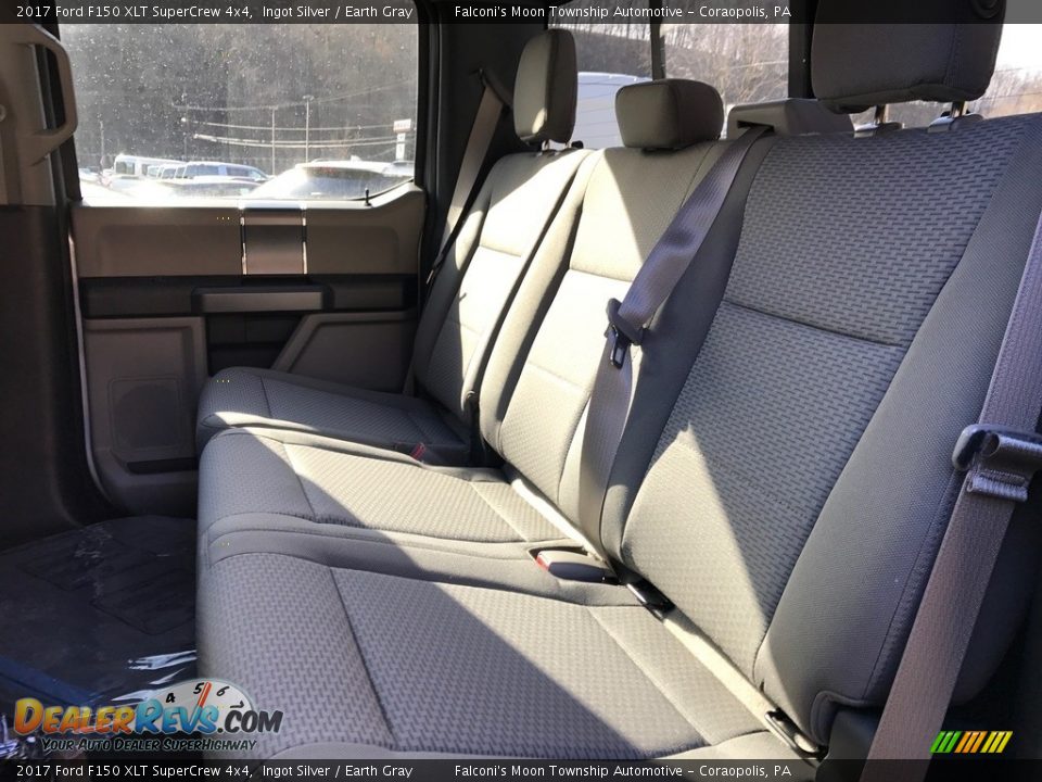 2017 Ford F150 XLT SuperCrew 4x4 Ingot Silver / Earth Gray Photo #6