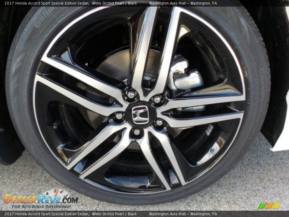 2017 Honda Accord Sport Special Edition Sedan White Orchid Pearl / Black Photo #3