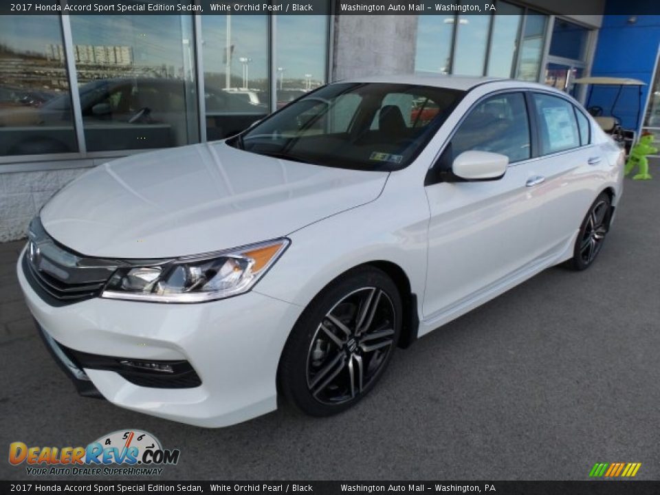 2017 Honda Accord Sport Special Edition Sedan White Orchid Pearl / Black Photo #5