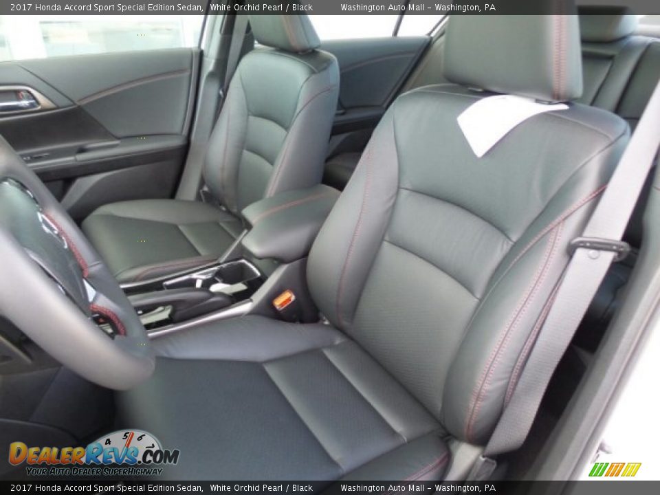 2017 Honda Accord Sport Special Edition Sedan White Orchid Pearl / Black Photo #10