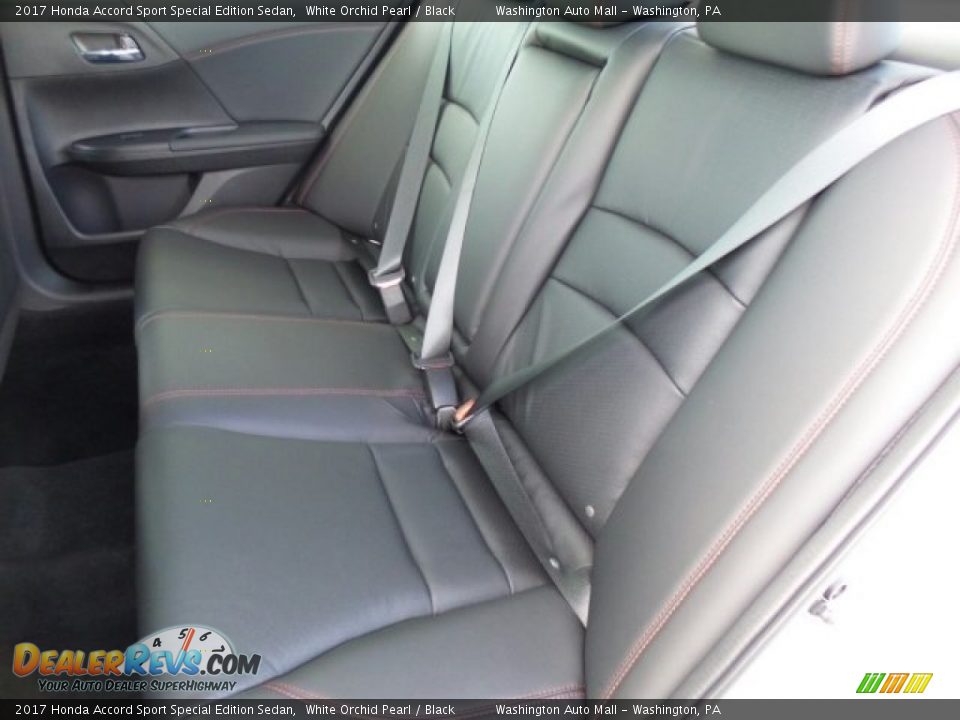 2017 Honda Accord Sport Special Edition Sedan White Orchid Pearl / Black Photo #11