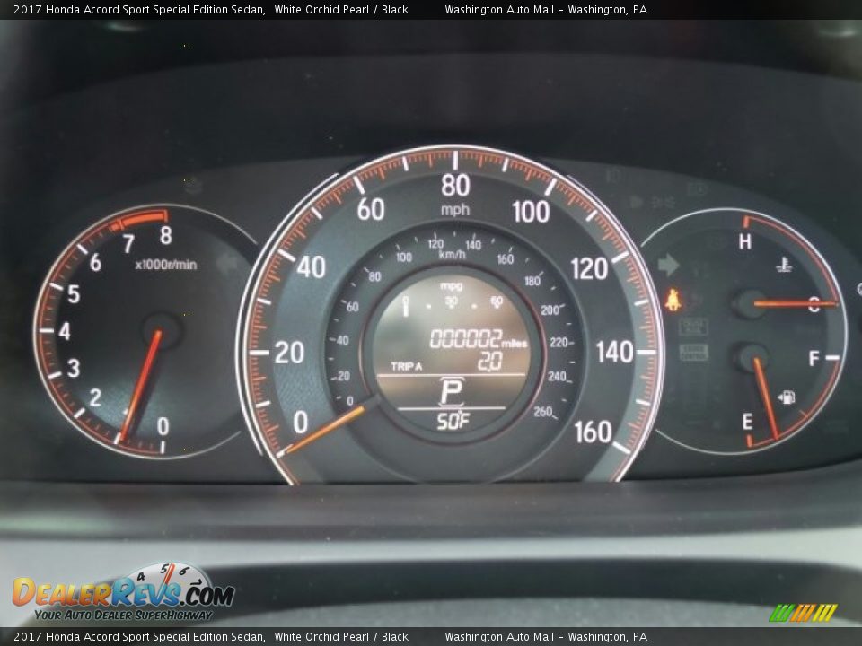 2017 Honda Accord Sport Special Edition Sedan White Orchid Pearl / Black Photo #17